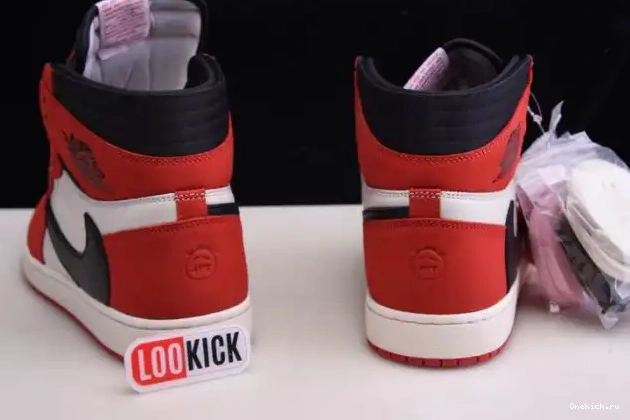 One Kick JORDAN - SCOTT AIR 100(RED) RETRO 1 X CD4487 OG HIGH TRAVIS 0621
